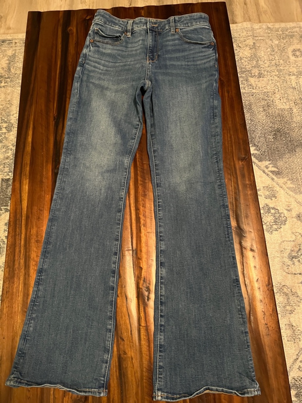 American Eagle Outfitters Medium Blue Flare Jeans